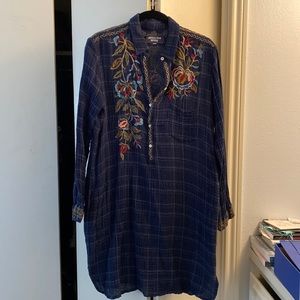COPY - COPY - COPY - Johnny Was embroidered dress (med)
